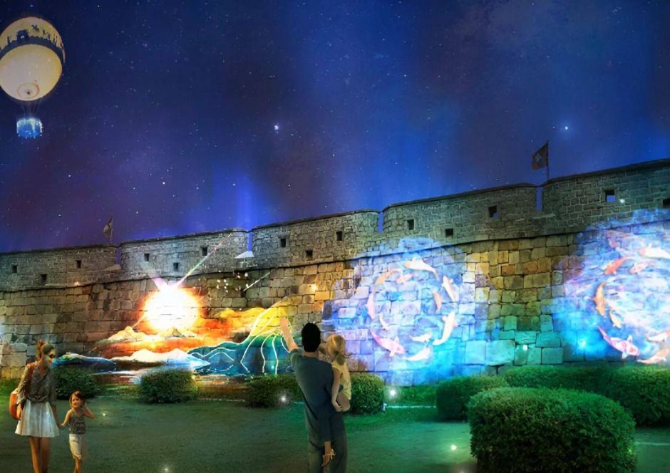 수원화성 미디어아트 이미지 3