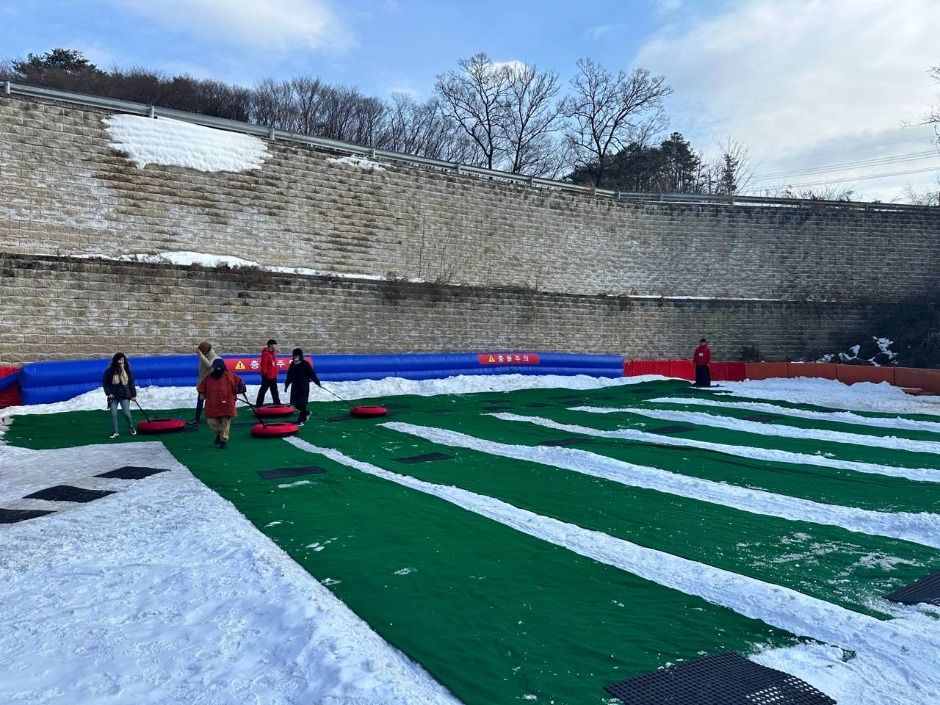 한국민속촌 눈썰매장 이미지 5