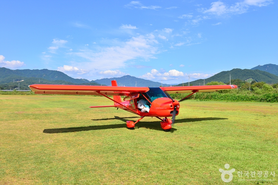 케이원항공경비행기조종체험비행 이미지 1