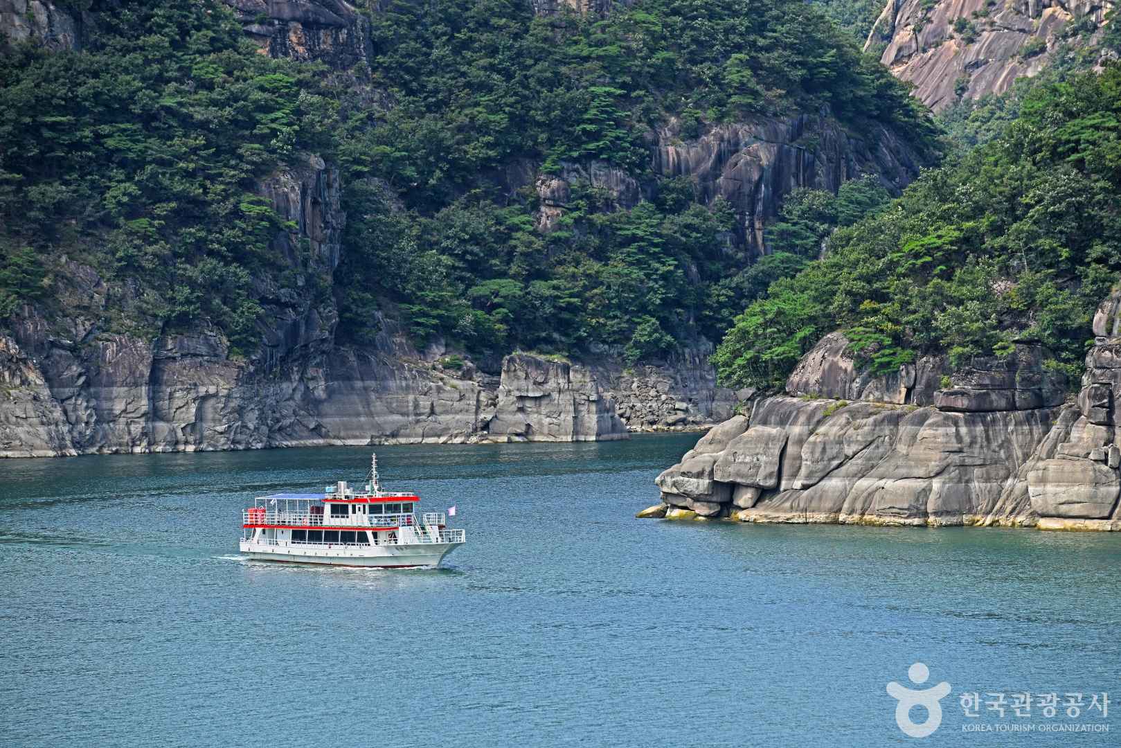 단양 충주호 유람선 이미지 1