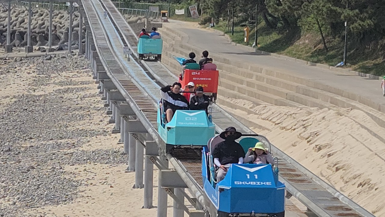 대천해수욕장 스카이바이크 이미지 3
