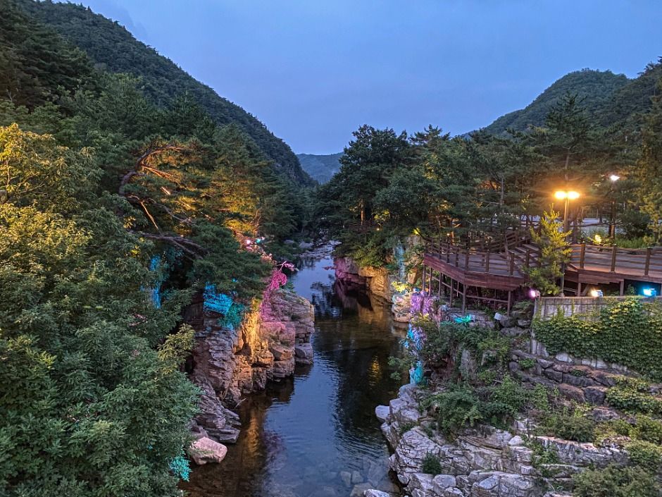 무릉 달빛 호암소 이미지 5