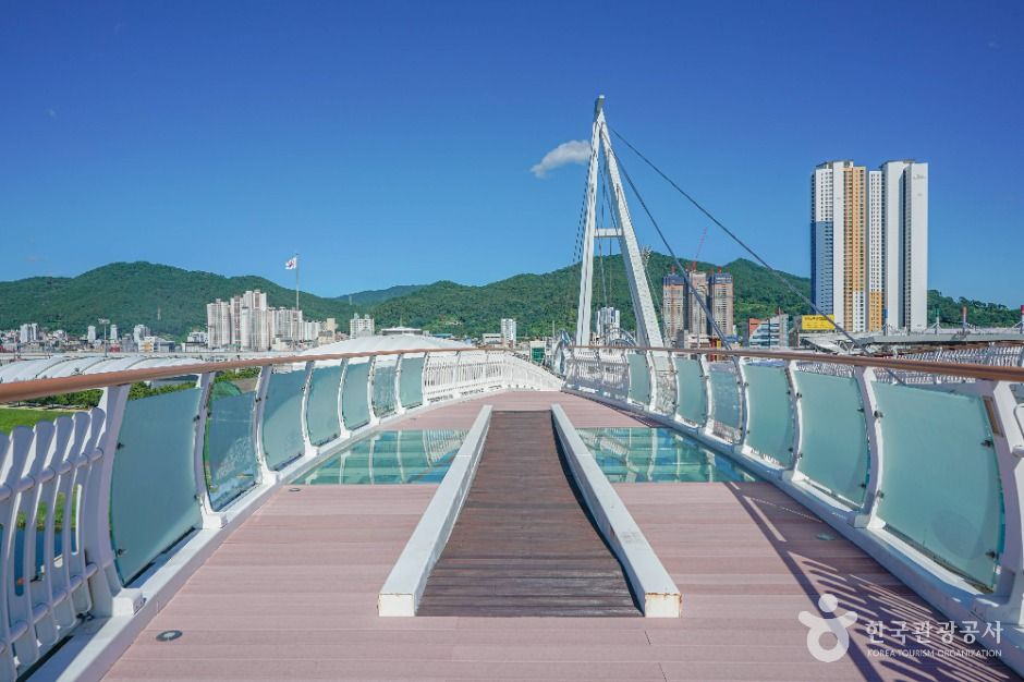 양산천 구름다리 이미지 6