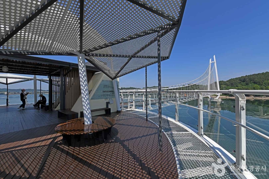 논산 탑정호 출렁다리 이미지 3