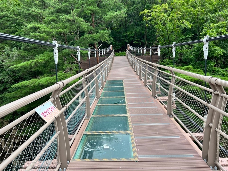 재인폭포 출렁다리 이미지 3