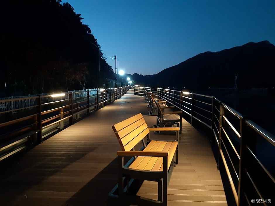 보현산댐 출렁다리 이미지 4