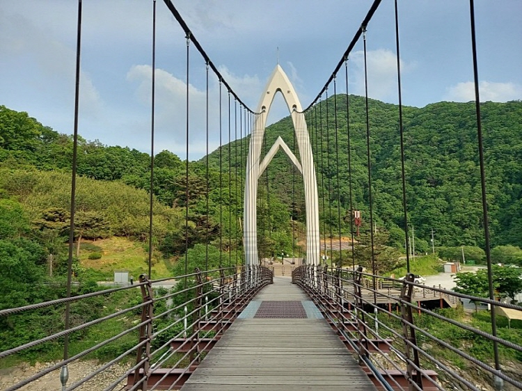 괴산 연하협구름다리 이미지 3